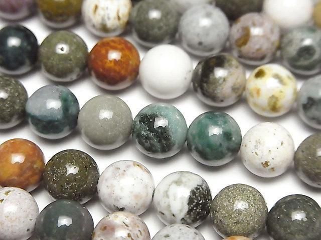 Ocean Jasper Round 8.5mm 1strand beads (approx. 15 inches/37 cm)