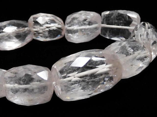 [Video][One of a kind] High Quality Kunzite AAA- Faceted Nugget Bracelet NO.1