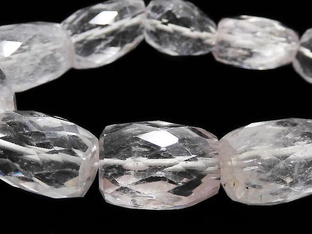 [Video][One of a kind] High Quality Kunzite AAA- Faceted Nugget Bracelet NO.2