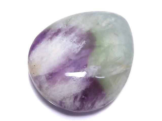 [Video][One of a kind] Angel Feather Fluorite Cabochon 1pc NO.4