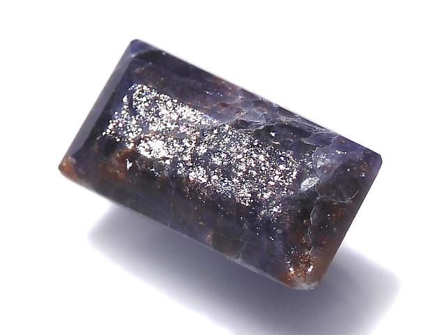 [Video][One of a kind] High Quality Iolite Sunstone AAA Loose stone Faceted 1pc NO.331
