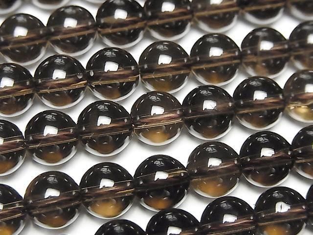 [Video] Smoky Quartz AAA Round 8mm 1strand beads (approx. 15 inches/36 cm)