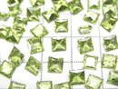 [Video] High Quality Peridot AAA Loose Stone Princess Cut 5x5mm 2pcs