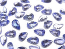 [Video] High Quality Tanzanite AAA Loose stone Pear Shape Faceted 6x4mm 2pcs