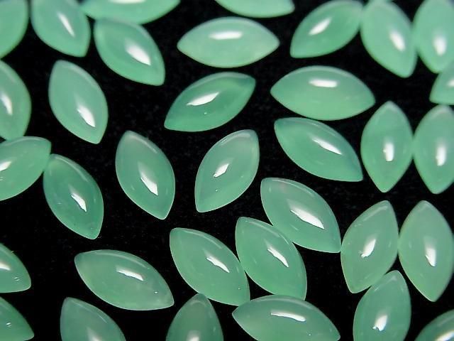 [Video] Top Quality Queensland Chrysoprase AAAAA Marquise Cabochon 8x4mm 1pc