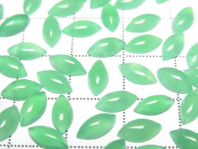 [Video] Top Quality Queensland Chrysoprase AAAAA Marquise Cabochon 8x4mm 1pc