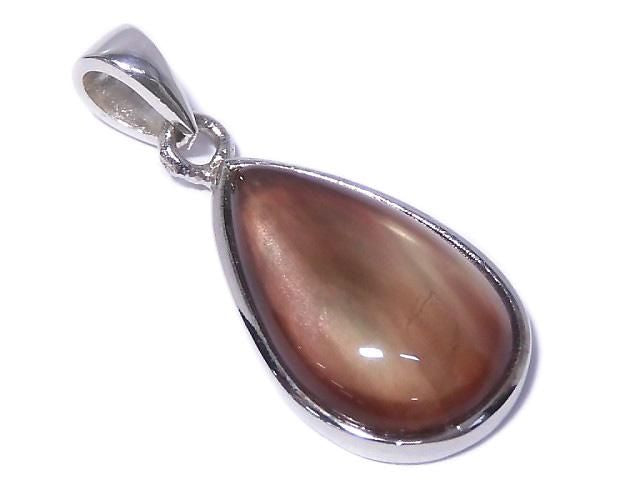 [Video][One of a kind] Tibetan Andesine AAA Pendant Silver925 NO.7
