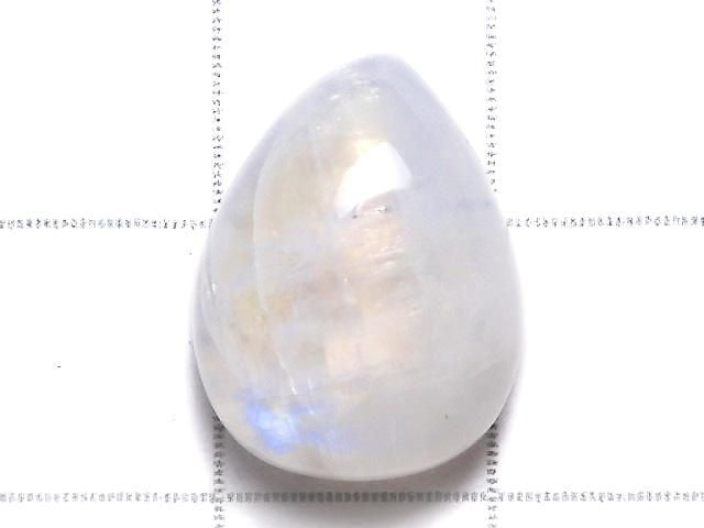 [Video][One of a kind] High Quality Rainbow Moonstone AAA Cabochon 1pc NO.71