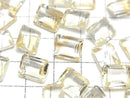 [Video] High Quality Light Color Citrine AAA Loose Stone Rectangle Faceted 10x8mm 2pcs
