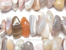 [Video] Pink Botswana Agate Chips (Small Nugget) 1strand beads (approx. 15 inches/36 cm)