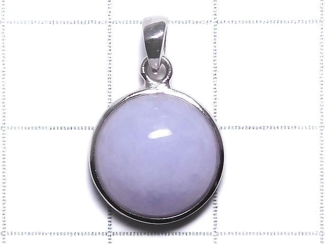 [Video][One of a kind] Lavender Jadeite AAA Pendant Silver925 NO.13