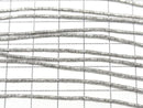 Karen Silver Fish Pattern Tube 4.5x1.2x1.2mm 1/4 or 1strand beads (approx. 27inch/68cm)