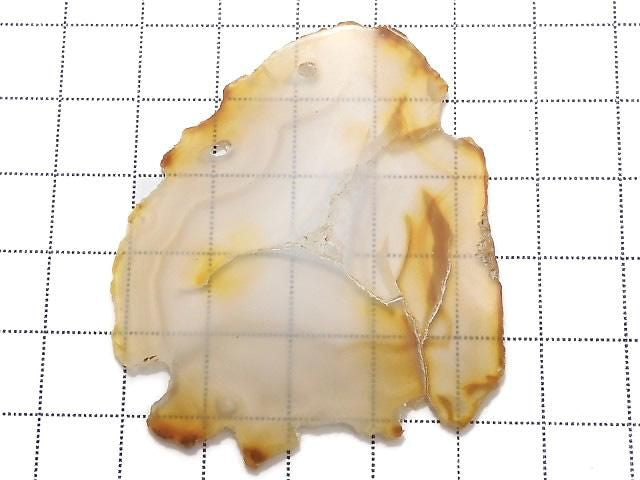[Video][One of a kind] Iris Agate Slice 1pc NO.261