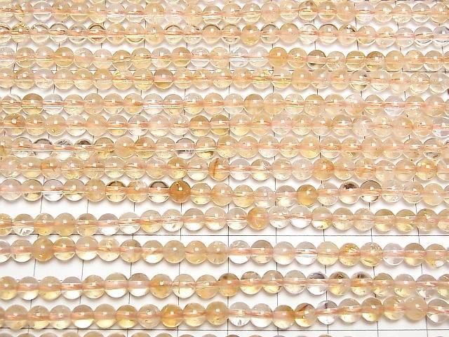 [Video] Citrine AA+ Round 4.5mm 1strand beads (approx. 15 inches/36 cm)