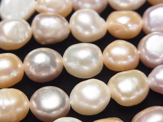 [Video] Fresh Water Pearl AA Baroque 9-11mm Natural Color Mix 1strand Beads (approx. 13 inch/33 cm)