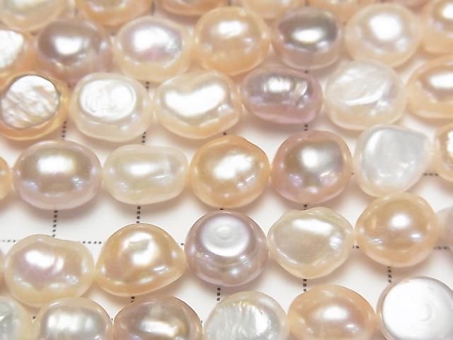 [Video] Fresh Water Pearl AA Baroque 9-11mm Natural Color Mix 1strand Beads (approx. 13 inch/33 cm)