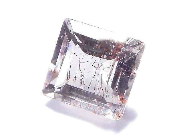 [Video][One of a kind] High Quality Elestial Quartz AAA- Loose stone Faceted 1pc NO.91
