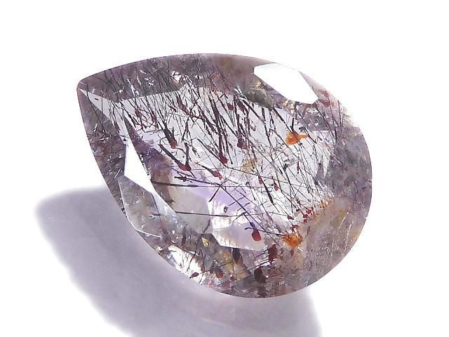 [Video][One of a kind] High Quality Elestial Quartz AAA- Loose stone Faceted 1pc NO.104