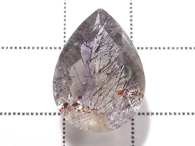 [Video][One of a kind] High Quality Elestial Quartz AAA- Loose stone Faceted 1pc NO.104