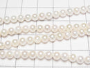 [Video] Japanese Akoya Pearls AAA Round 4-4.5mm White Half or 1strand beads (approx. 16 inches/39 cm)