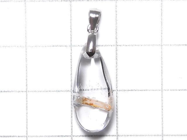 [Video][One of a kind] Crystal in Quartz Pendant Silver925 NO.101