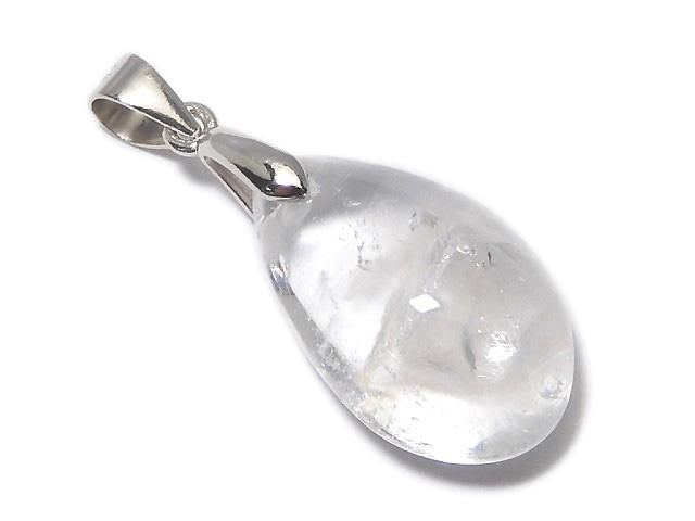 [Video][One of a kind] Crystal in Quartz Pendant Silver925 NO.103