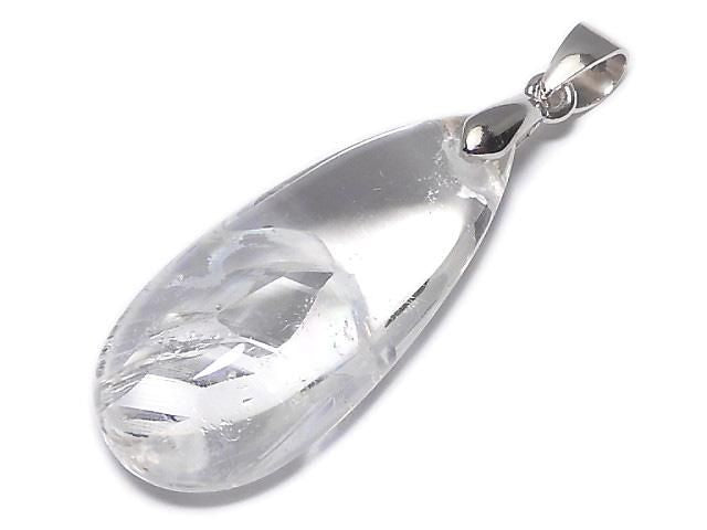 [Video][One of a kind] Crystal in Quartz Pendant Silver925 NO.105
