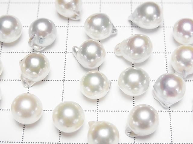 [Video] Japanese Akoya Pearls AAA- Feather Baroque 8-8.5mm White 1pc