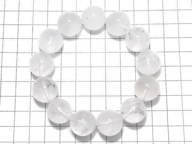 [Video][One of a kind] Indian Himalayan Quartz AA++ Round 16.5mm Bracelet NO.1
