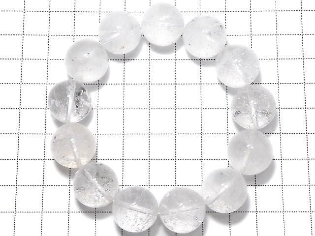 [Video][One of a kind] Indian Himalayan Quartz AA++ Round 16.5mm Bracelet NO.3