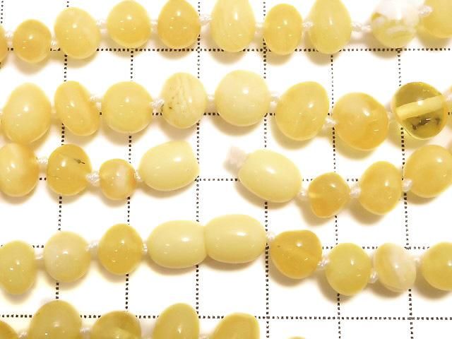 [Video] Baltic Amber Nugget Honey Color Necklace