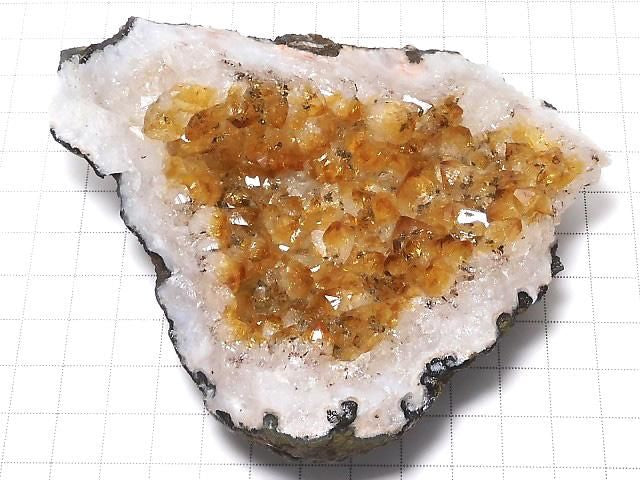 [Video][One of a kind] Citrine Cluster 1pc NO.3