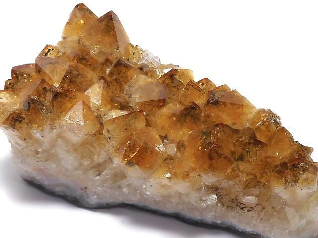 [Video][One of a kind] Citrine Cluster 1pc NO.6