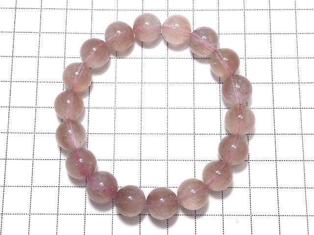 [Video][One of a kind] Red Rutilated Quartz AA++ Round 11mm Bracelet NO.108