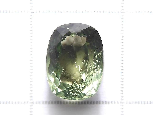 [Video][One of a kind] High Quality Green Apatite AAA Loose Stone Faceted 1pc NO.15
