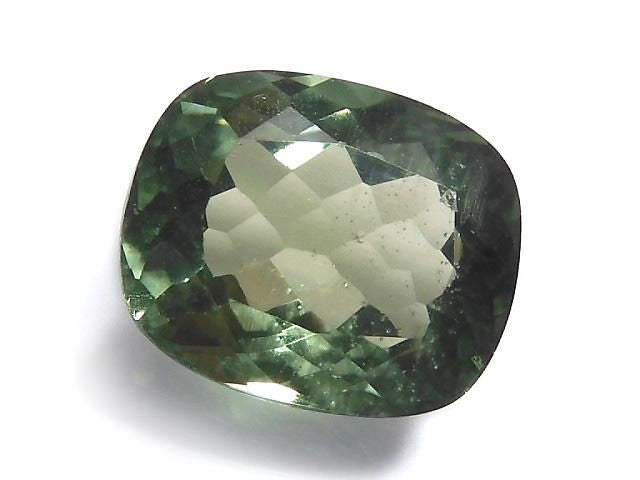 [Video][One of a kind] High Quality Green Apatite AAA Loose Stone Faceted 1pc NO.17