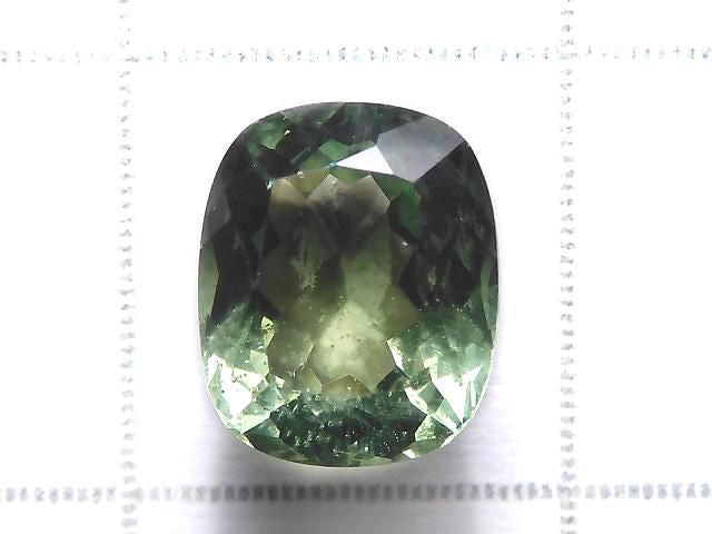 [Video][One of a kind] High Quality Green Apatite AAA Loose Stone Faceted 1pc NO.17