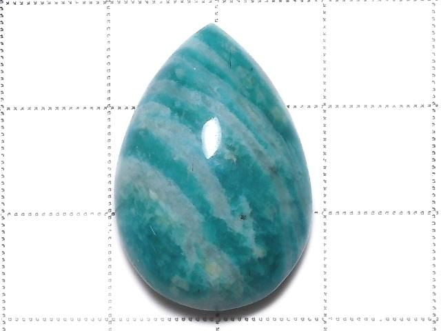 [Video][One of a kind] Amazonite AAA- Cabochon 1pc NO.32