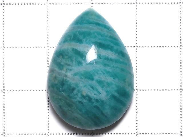 [Video][One of a kind] Amazonite AAA- Cabochon 1pc NO.34