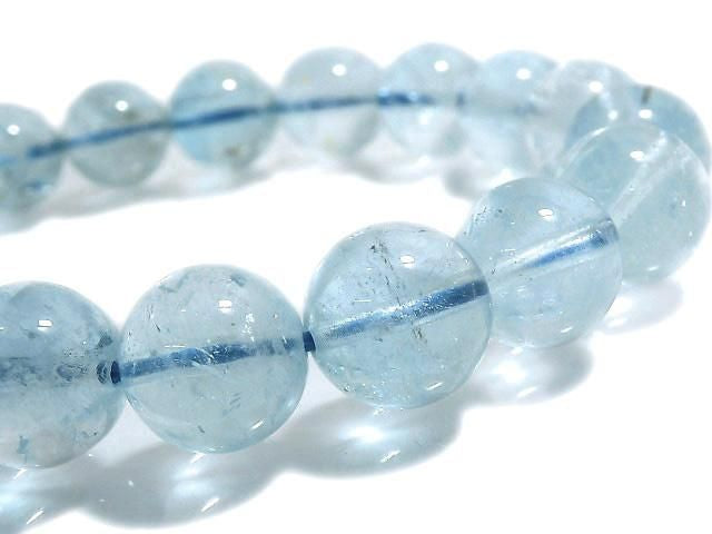 [Video][One of a kind] Sky Blue Topaz AA++ Round 10.5mm Bracelet NO.8