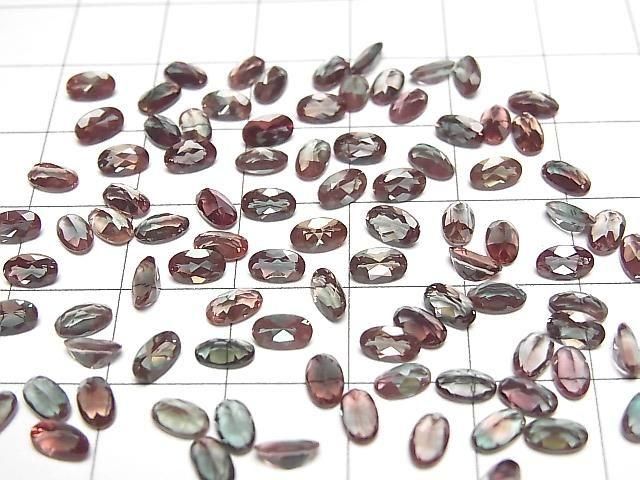 [Video] High Quality Bi-Color Andesine AAA Loose stone Oval Faceted 5x3mm 2pcs
