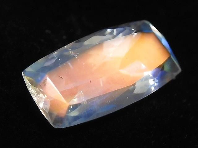 [Video][One of a kind] High Quality Andesine Labradorite Loose stone Faceted 1pc NO.13