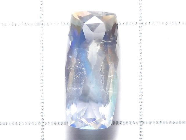 [Video][One of a kind] High Quality Andesine Labradorite Loose stone Faceted 1pc NO.13