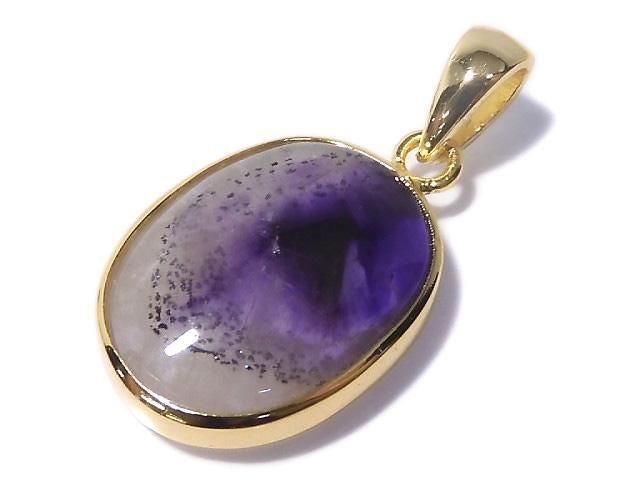 [Video][One of a kind] Phantom Amethyst Pendant 18KGP NO.16