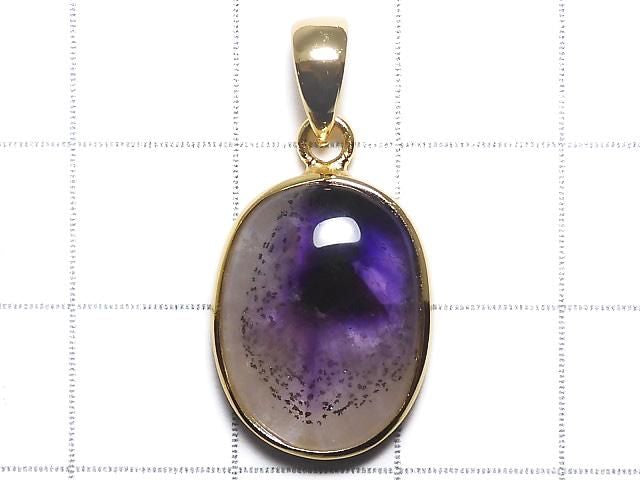 [Video][One of a kind] Phantom Amethyst Pendant 18KGP NO.16