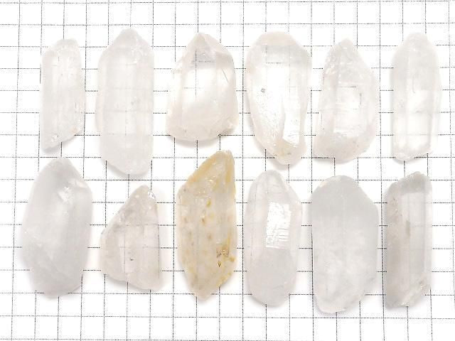 [Video][One of a kind] Himalayan Quartz Raw Stone 12pcs Set NO.4