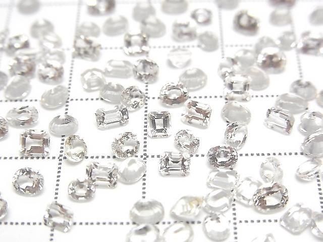 [Video] UV Color Change Scapolite Loose Stone Mixed Shape Faceted [SS Size] 10pcs