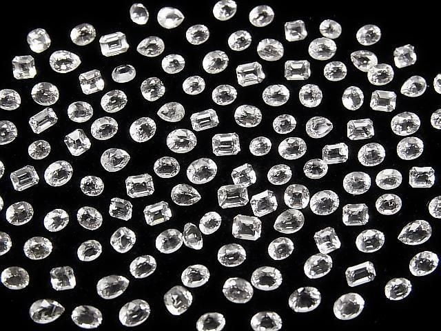 [Video] UV Color Change Scapolite Loose Stone Mixed Shape Faceted [SS Size] 10pcs