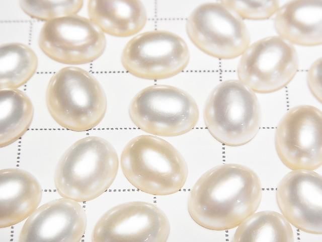 [Video] Mabe Pearl AAA Half Oval 10x8mm 1pc