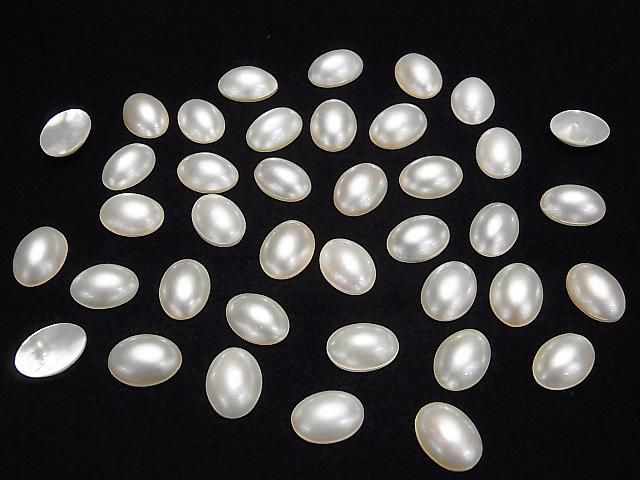 [Video] Mabe Pearl AAA Half Oval 14x10mm 1pc